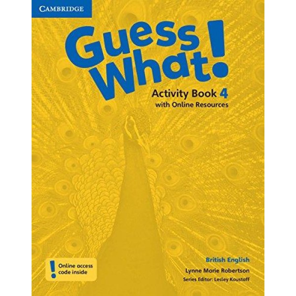 Guess What! 4 Activity Book with Online Resources