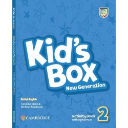 Kid's Box New Generation Level 2 Activity Book with Digital Pack 