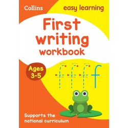 First Writing Workbook Ages 3-5: Ideal for home learning (Collins Easy Learning Preschool) 