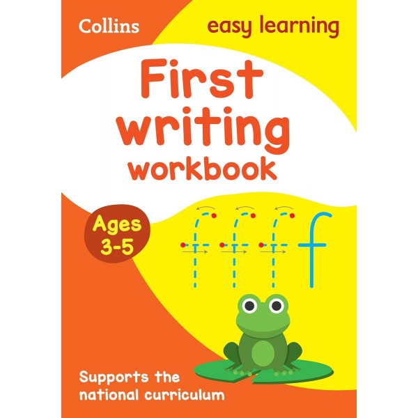 First Writing Workbook Ages 3-5: Ideal for home learning (Collins Easy Learning Preschool) 