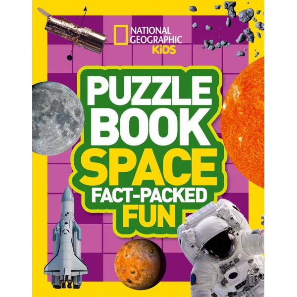 Puzzle Book Space: Fact-packed Fun