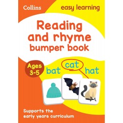 Reading and Rhyme Bumper Book Ages 3-5: Ideal for home learning (Collins Easy Learning Preschool)