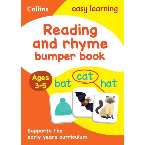 Reading and Rhyme Bumper Book Ages 3-5: Ideal for home learning (Collins Easy Learning Preschool)