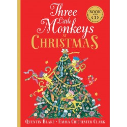 Three Little Monkeys at Christmas: Book & CD 