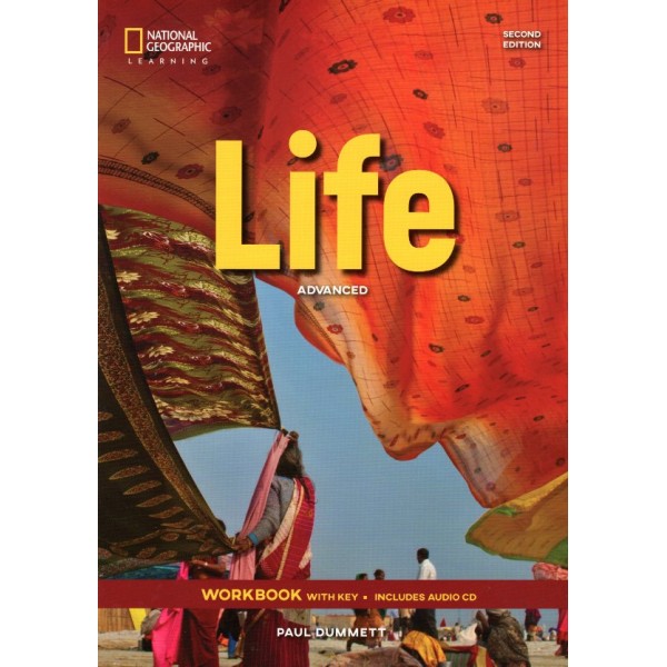 Life Advanced Workbook with Answer Key & Audio CD, 2nd Edition