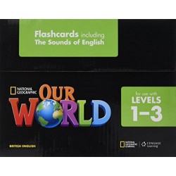 Our World 1-3 Flashcard Set including The Sounds of English