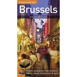 The Rough Guide Map - Brussels