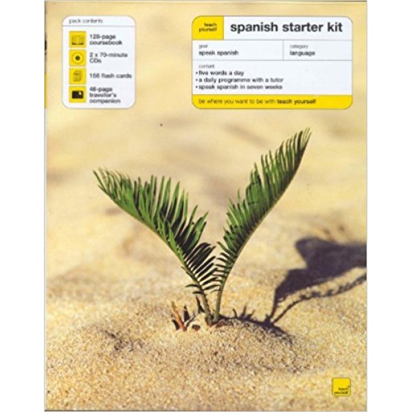 Spanish Starter Kit – Teach Yourself (Book with Audio CDs and Flashcards)